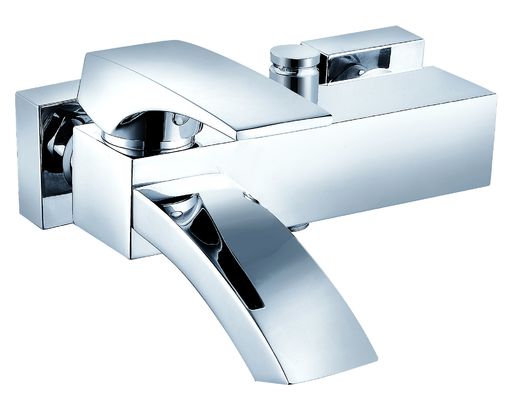 Modern Wall Mounted Shower Mixer Faucet Brass Material T8691