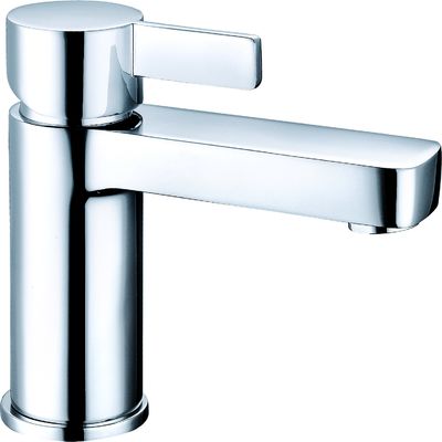 Modern Style Ceramic Basin Mixer Faucet Double Handle Water Pressure 0.5-3.0 Bar T8752W