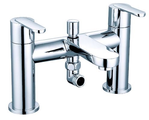 Chrome Finish Bath Shower Mixer Faucet For Modern Bathroom T8761