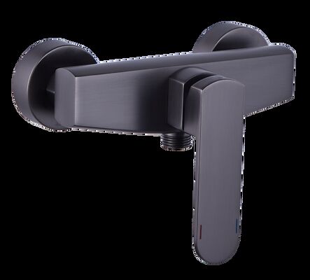 Brass Wall Mounted Shower Mixer With Many Kinds of Finish T9364A