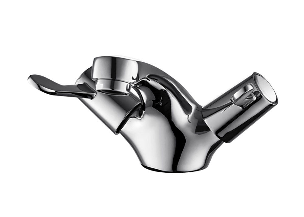 Durable High Performance Two Handle Chrome Basin Mixer T8063LW