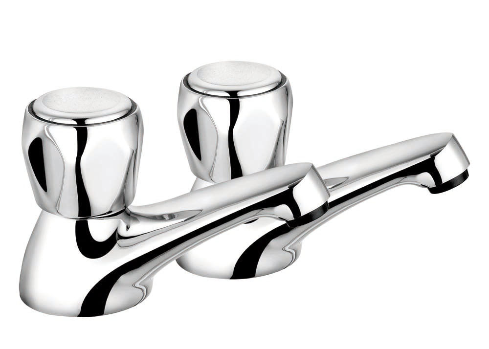 Coral Bathroom Mixer Faucet Chrome Color With Single Handle