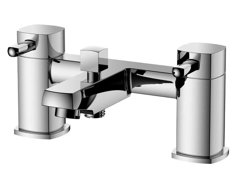 Bathroom Decor Bath Shower Mixer 2 Handle 1/2 Ceramic Cartridge T8181AM