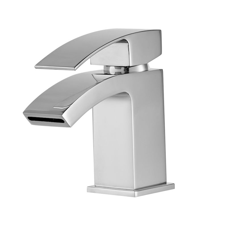 Single Handle Brass Bathroom Mixer Tap Chrome Finish T8322W