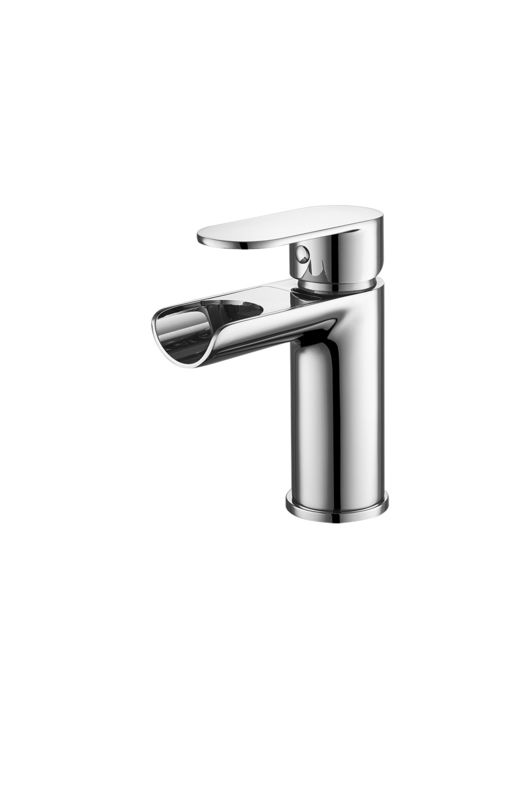 Ceramic Valve Brass Basin Mixer Taps Minimum 0.5 Bar Pressure