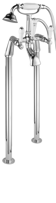 Classical Floor Standing Bath Shower Mixer Easy Installatin T8150