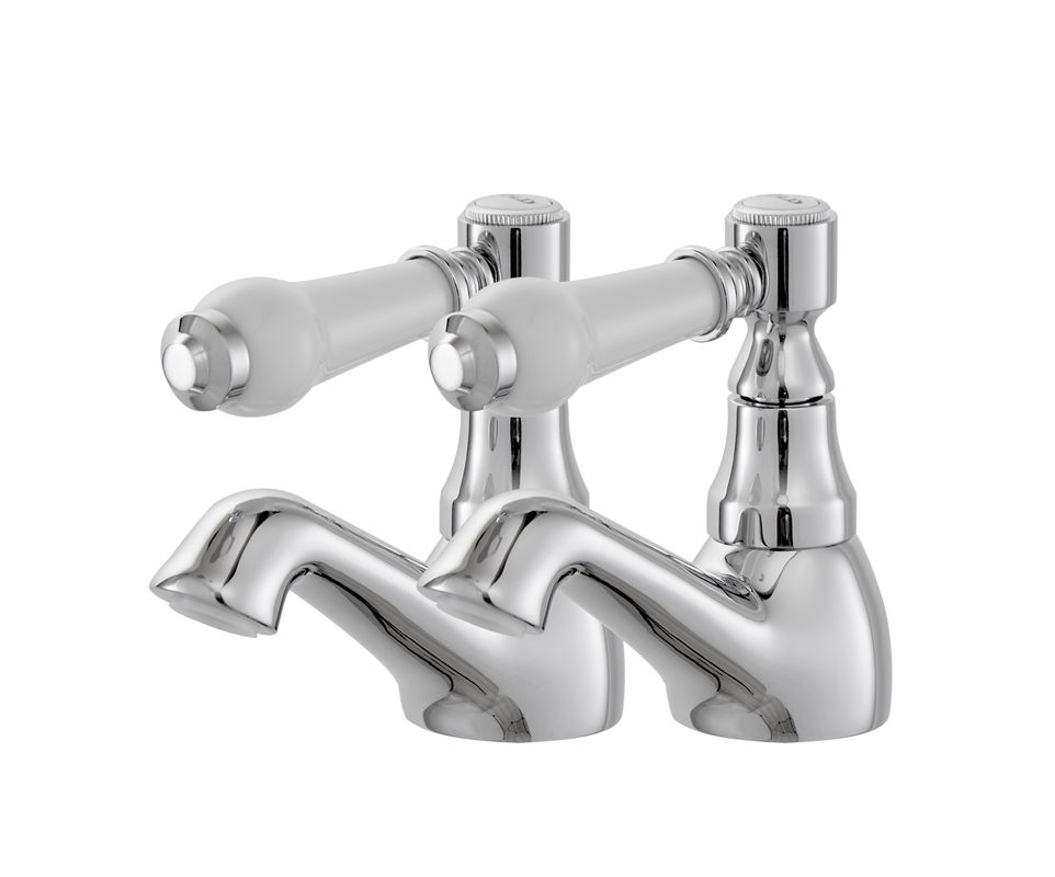 Chrome Bathroom Mixer Faucet Single Handle Kitchen Faucet T8154
