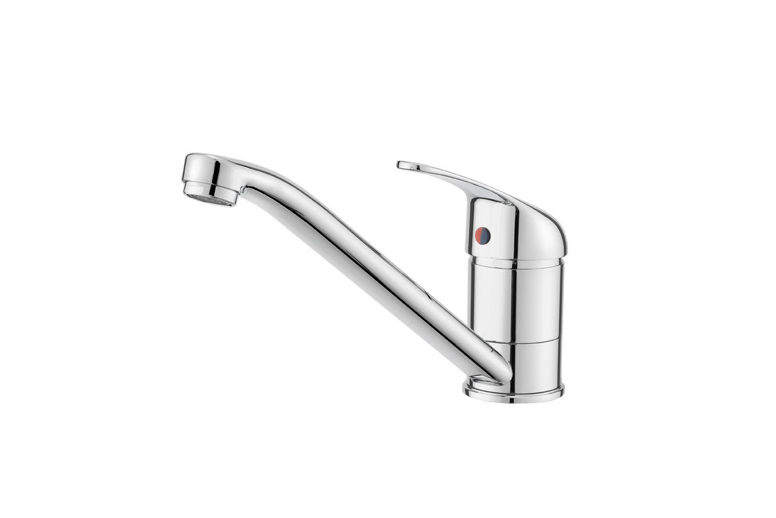 Single Monobloc Commercial Tap Mixer Single Hole installation T8026