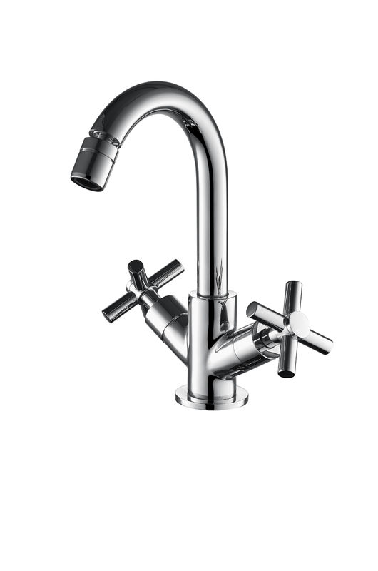 Two Handle Bidet Mixer Tap Ceramic Valve With Three Year Warranty T8163