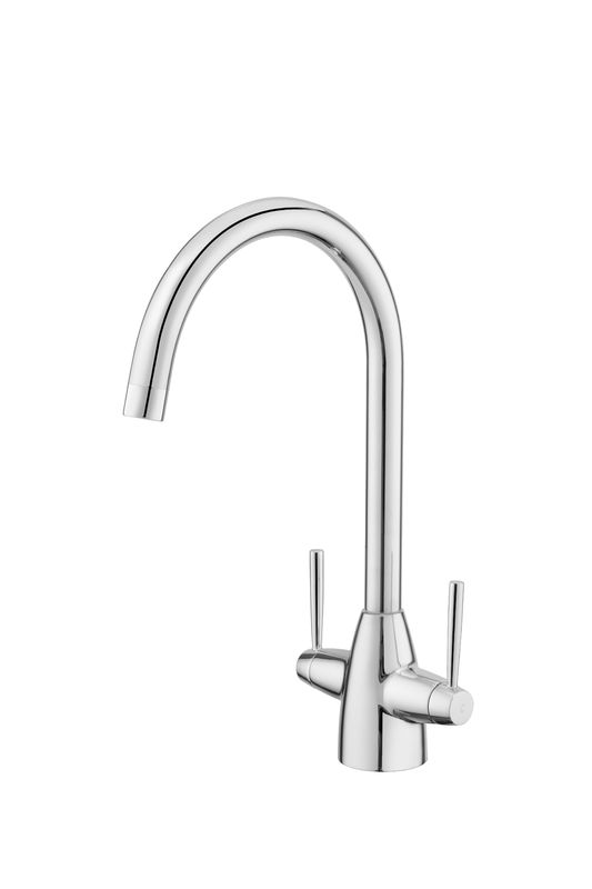 Easy Install Kitchen Mixer Faucet Brass Chrome easy operate