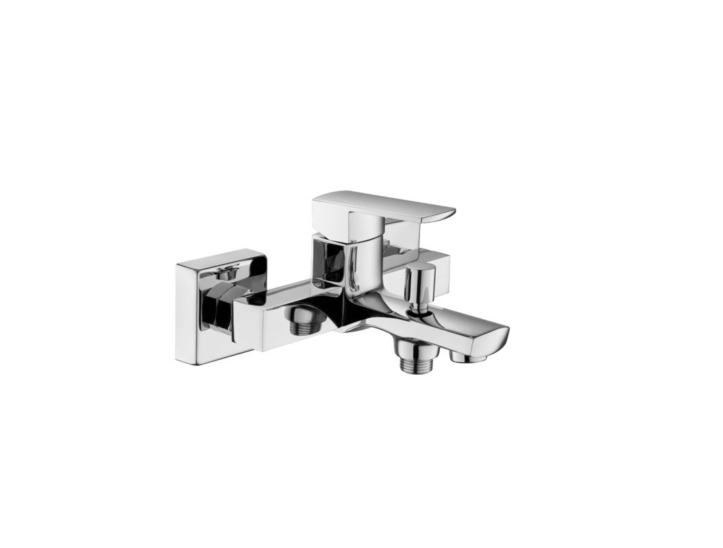 Single Handle Bath Mixer Wall Type Ceramic Valve Core Material T2031