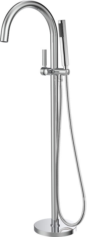 Coral Bath Mixer Floor Mounted Sleek And Stylish Chrome finish T9090A