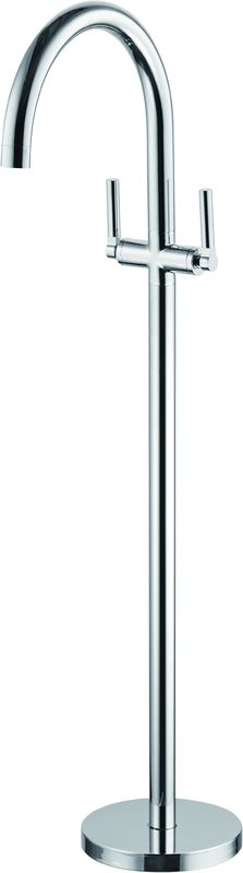 Adjustable Temperature Floor Standing Bath Shower Mixer Bathroom T90901