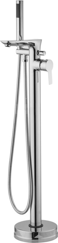 Chrome Finish Standing Bath Shower Mixer With Modern Style for home T8810N
