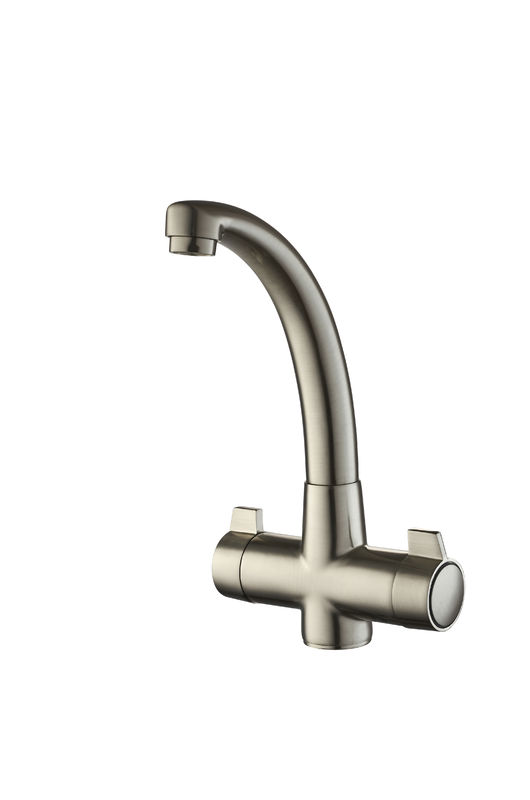 295Mm Two Handle Mixer Tap Chrome Color with durable materials