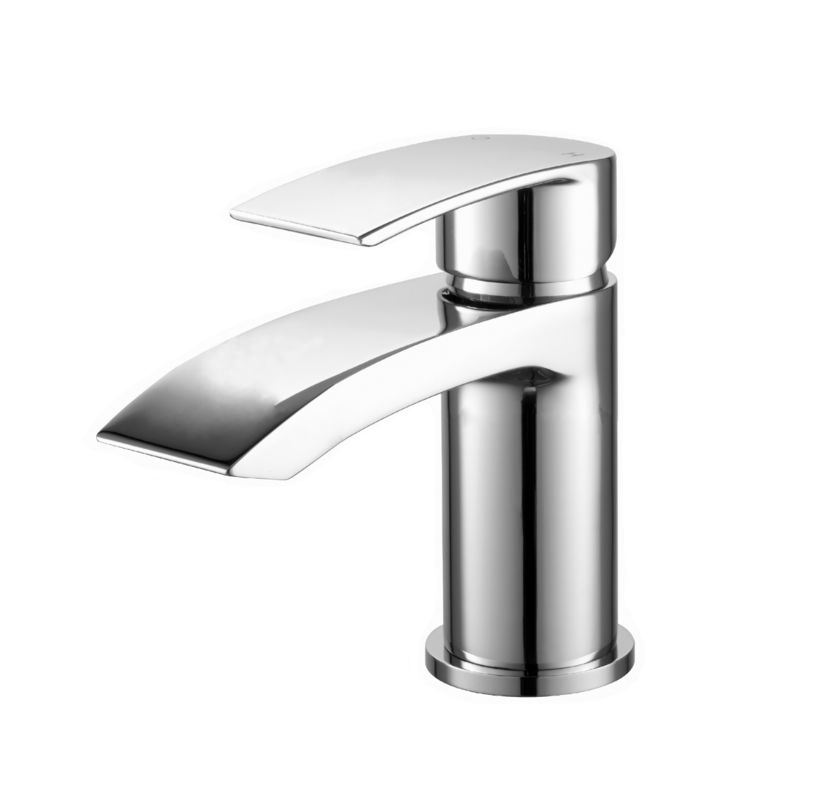 One Handle Basin Mixer Faucet T8882AMW For Contemporary Kitchen