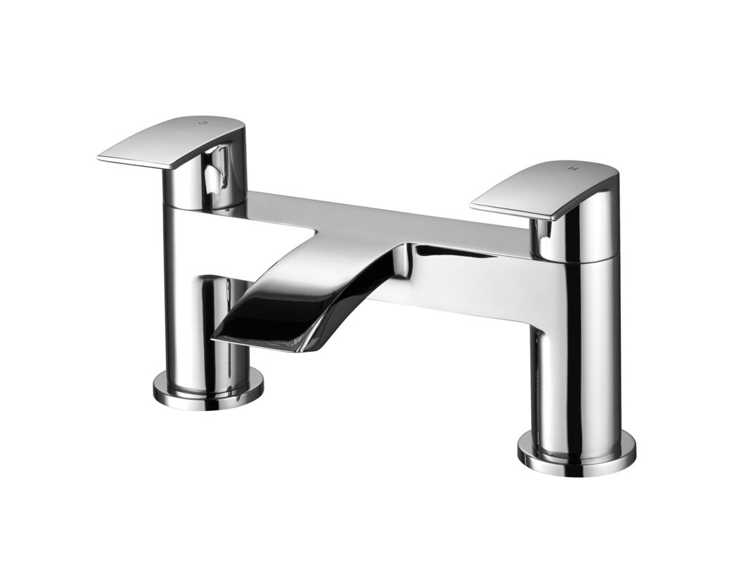 Contemporary Wall Mounted Shower Mixer Taps 0.5-3.0 Bar Pressure T8884A