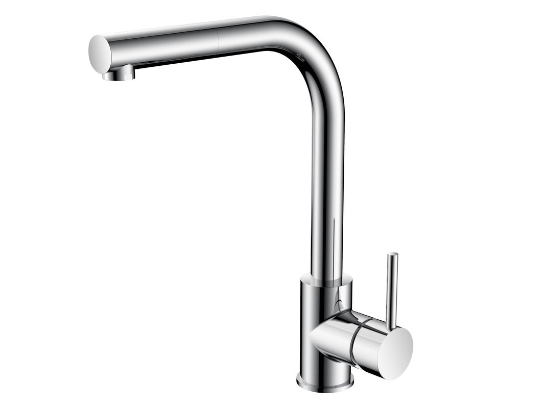 Professional Kitchen Mixer Faucet Double Handle 335mm Height
