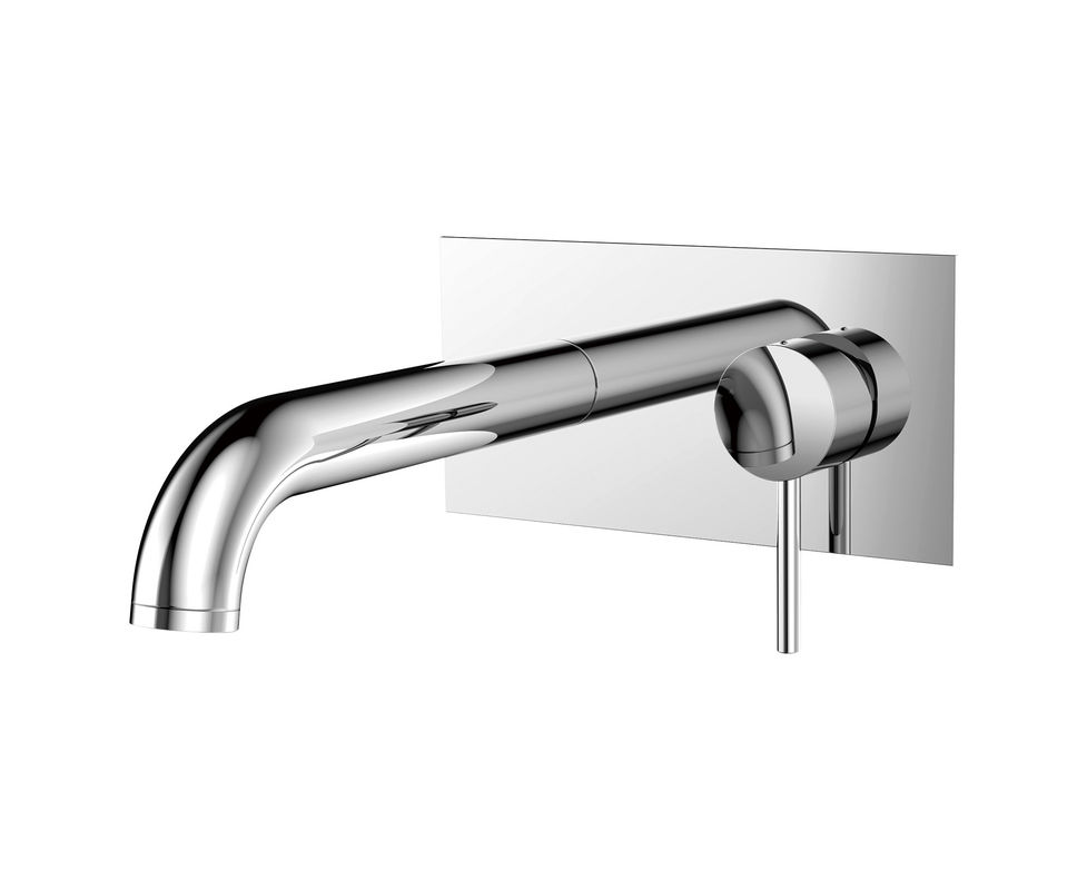 Polished Surface Concealed Shower Mixer With Ceramic Valve T8009
