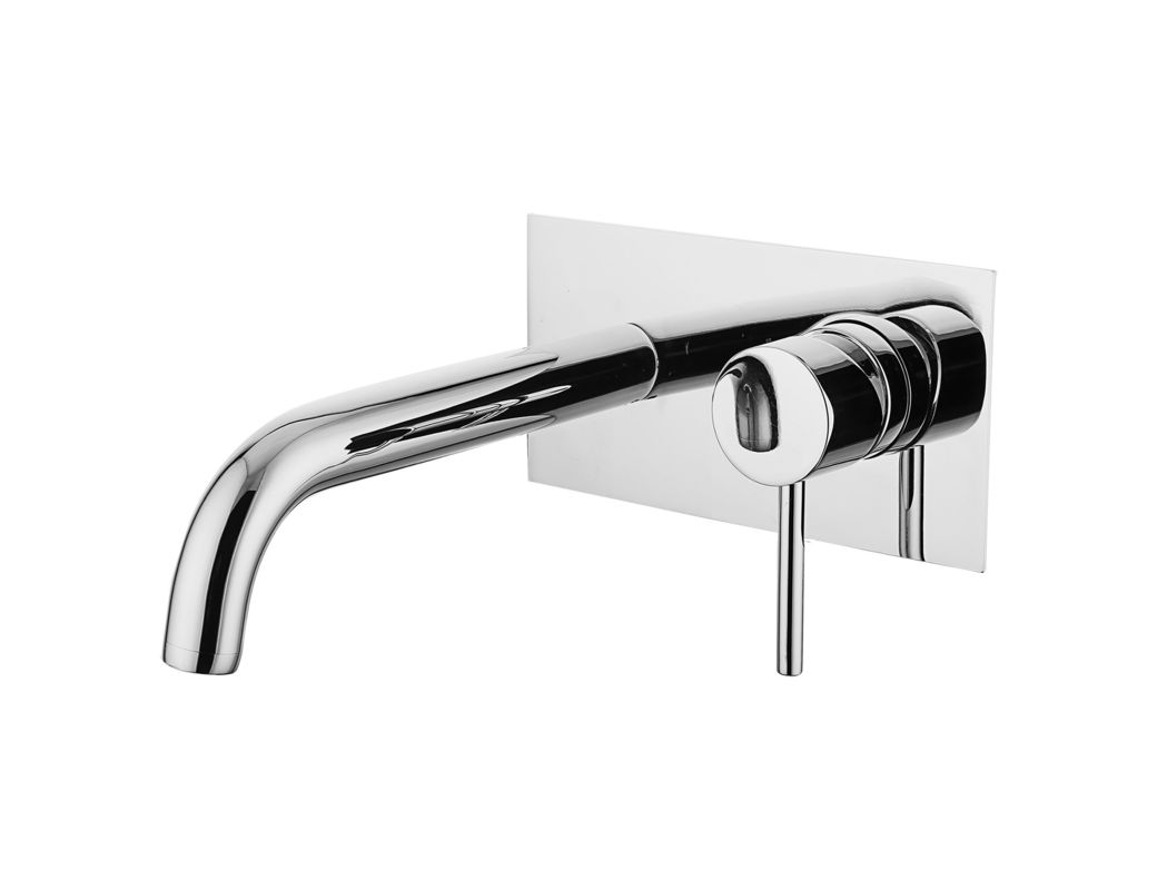 Polished Surface Chrome Finish Concealed Shower Mixer For bathroom T80010