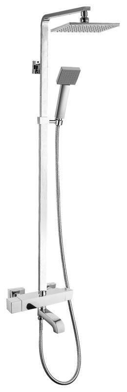 Bathroom Thermostatic Bath Mixer Chrome Finish luxurious S1013