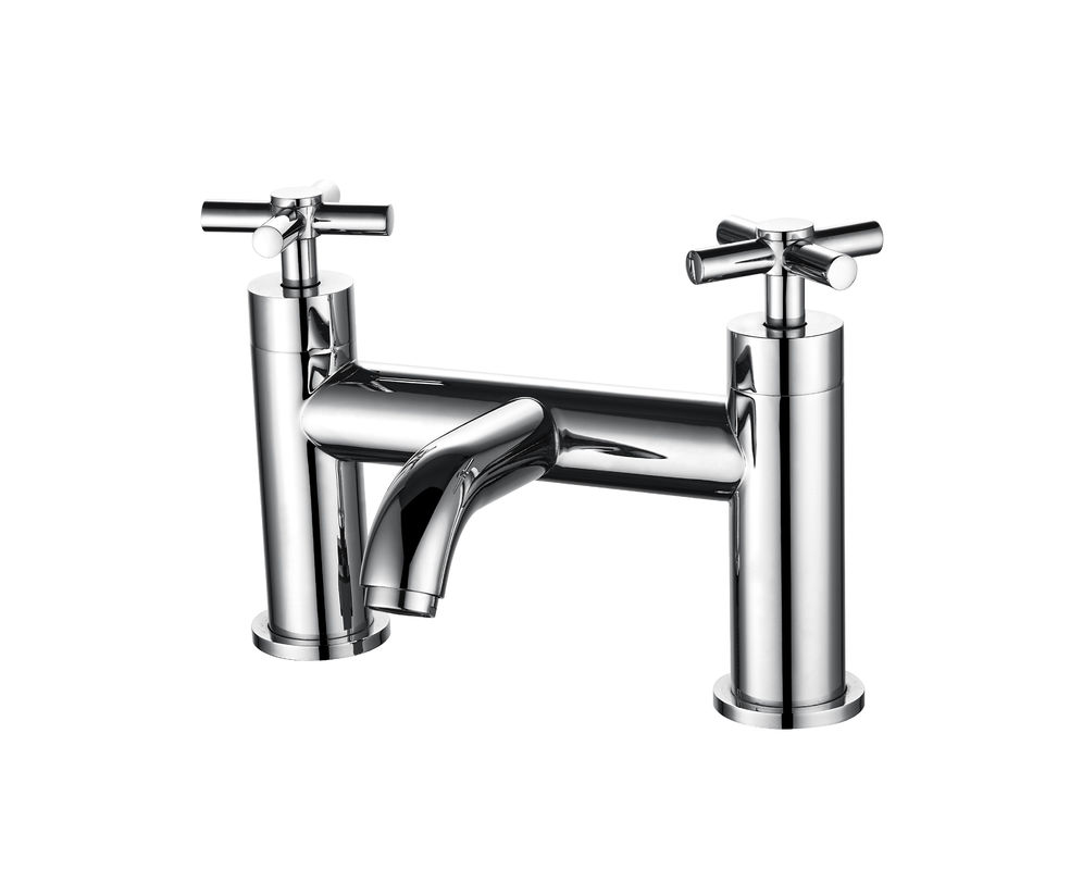 Dual Handles Bath Shower Mixer Ceramic Valve Type
