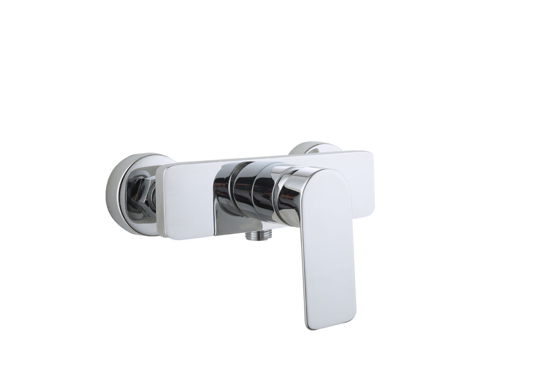 Contemporary Wall Mounted Shower Mixer With Brass Material T9384 Efficient