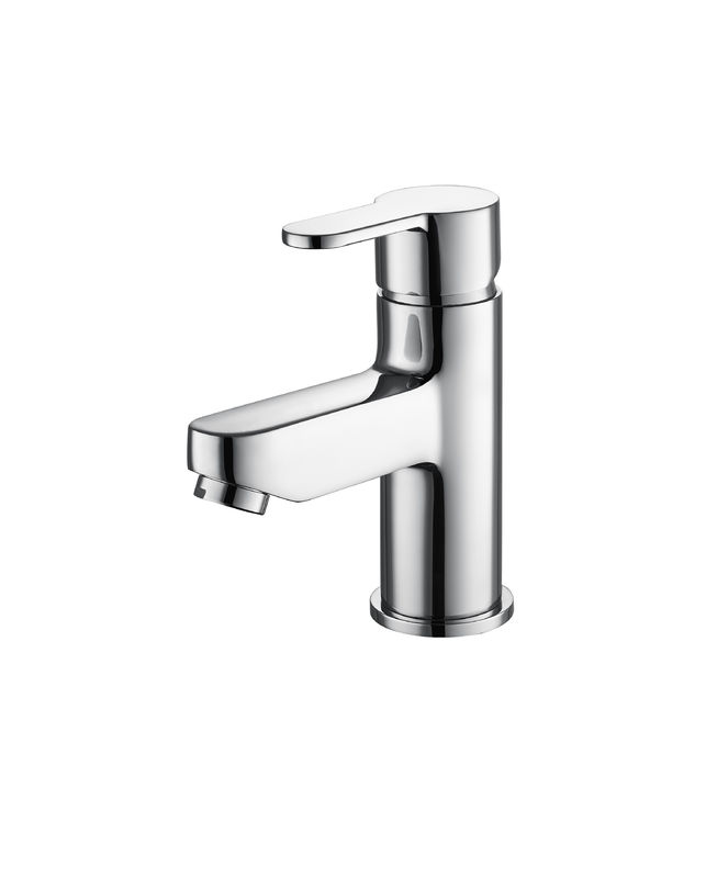Chrome Brass Basin Mixer Faucet With Modern Style For Bath T8092W