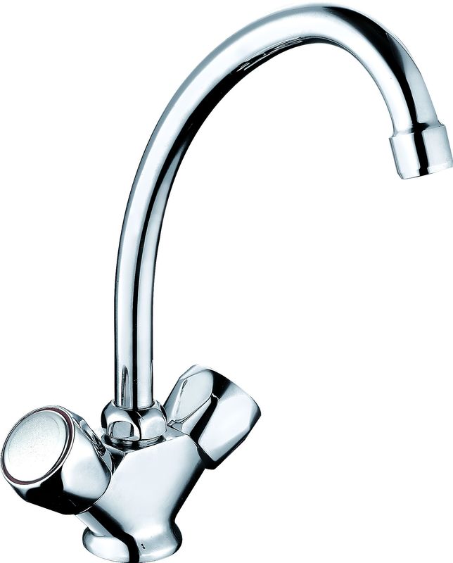 Chrome Kitchen Mixer Faucet Enhanced Performance for Your Kitchen T81022