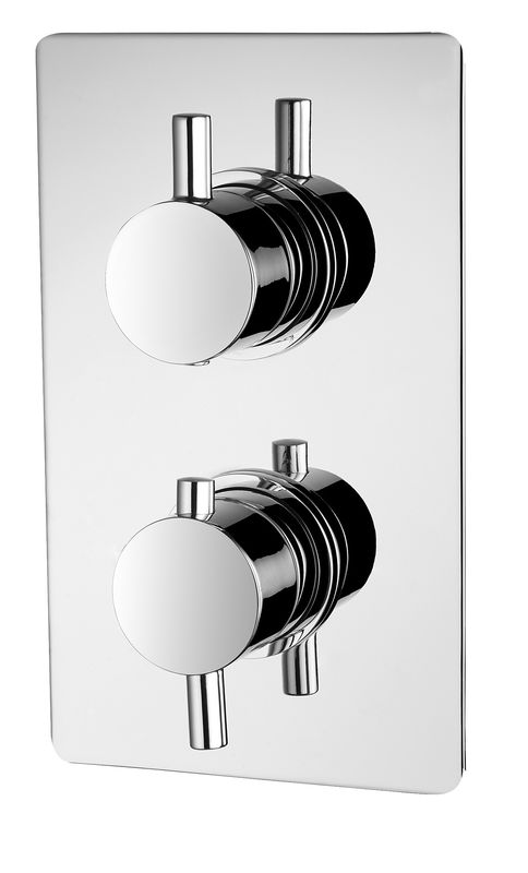 Sleek Thermostatic Bath Mixer For Both Hot And Cold Water