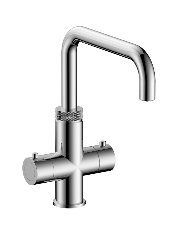 Chrome Finish Brass Material Instant Boiling Water Tap For Kitchen T90011