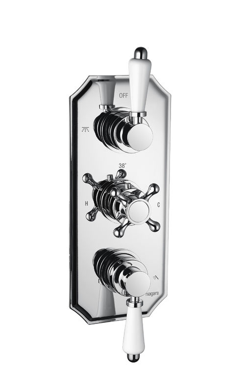 Classical Brass Material Thermostatic Bath Mixer For Bathroom T85628