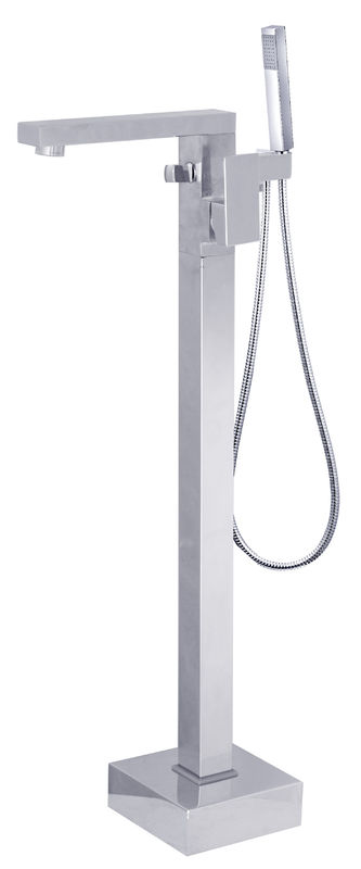Sleek Morden Style Floor Standing Bath Shower Mixer For Bathroom T8530A
