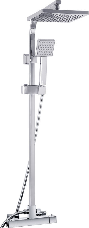 Brass Material Chrome Finish Thermostatic Shower Tap for Bathroom  S1007B
