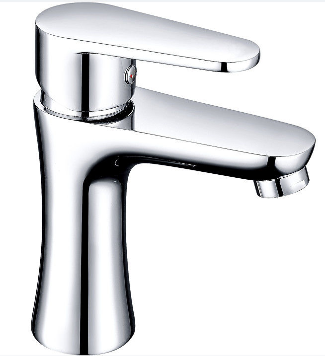 Chrome Finish Brass Single Handle Bath Shower Mixer with Ceramic Valve T2012W