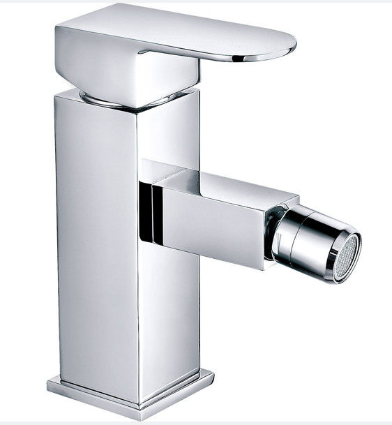 Single Handle Brass Material Bidet Tap With Chrome Finish T8333