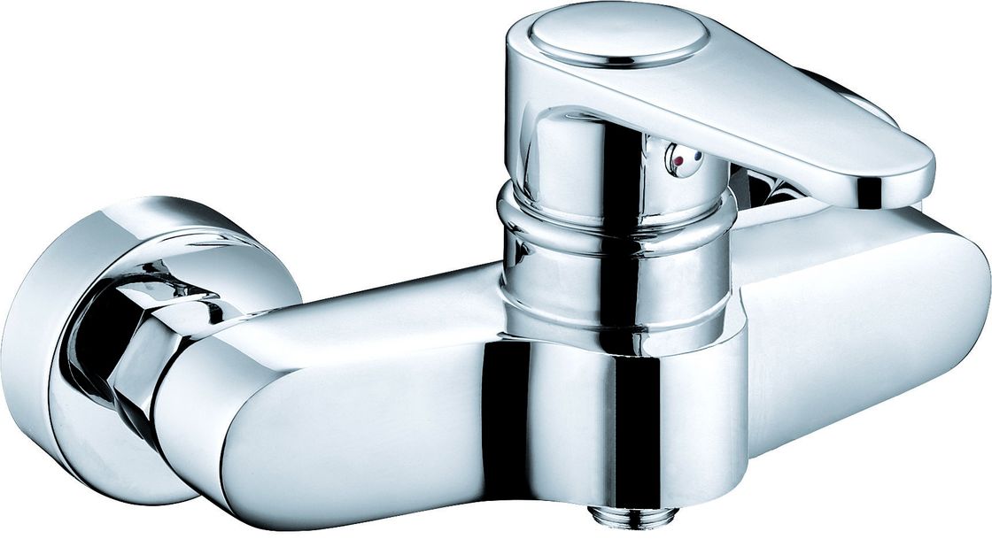 Contemporary Brass Wall Mounted Shower Mixer For Bathroom T2024