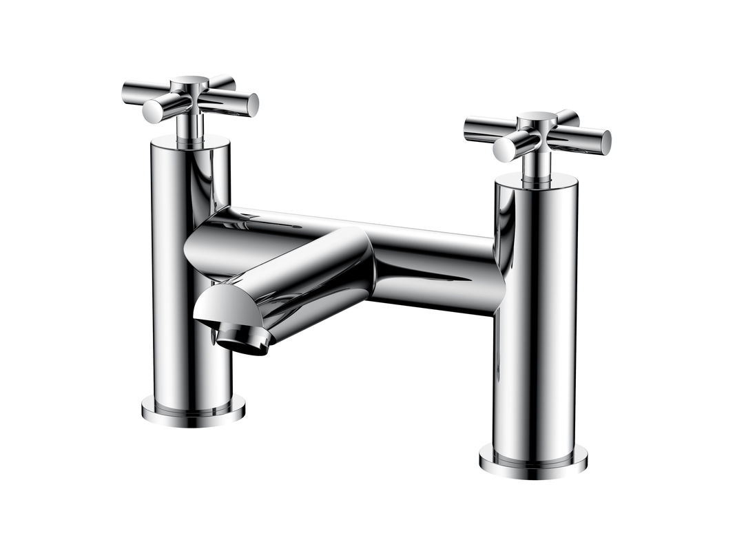 Modern Style Brass Material Basin Mixer Faucet with Ceramic Valve Chrome T8014A