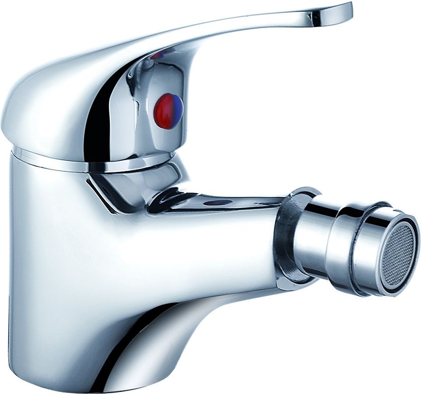 Modern Style Bidet Mixer Tap With Chrome Finish For Bathroom T8023