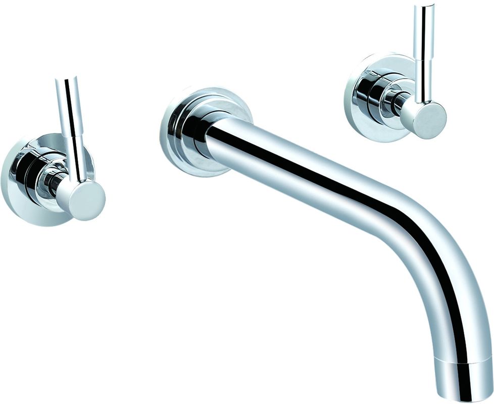 Contemporary Polished Chrome Concealed Shower Mixer For Bath T80581