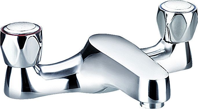 Sleek Modern Style Dual Handle Faucet With Ceramic Cartridge T8066