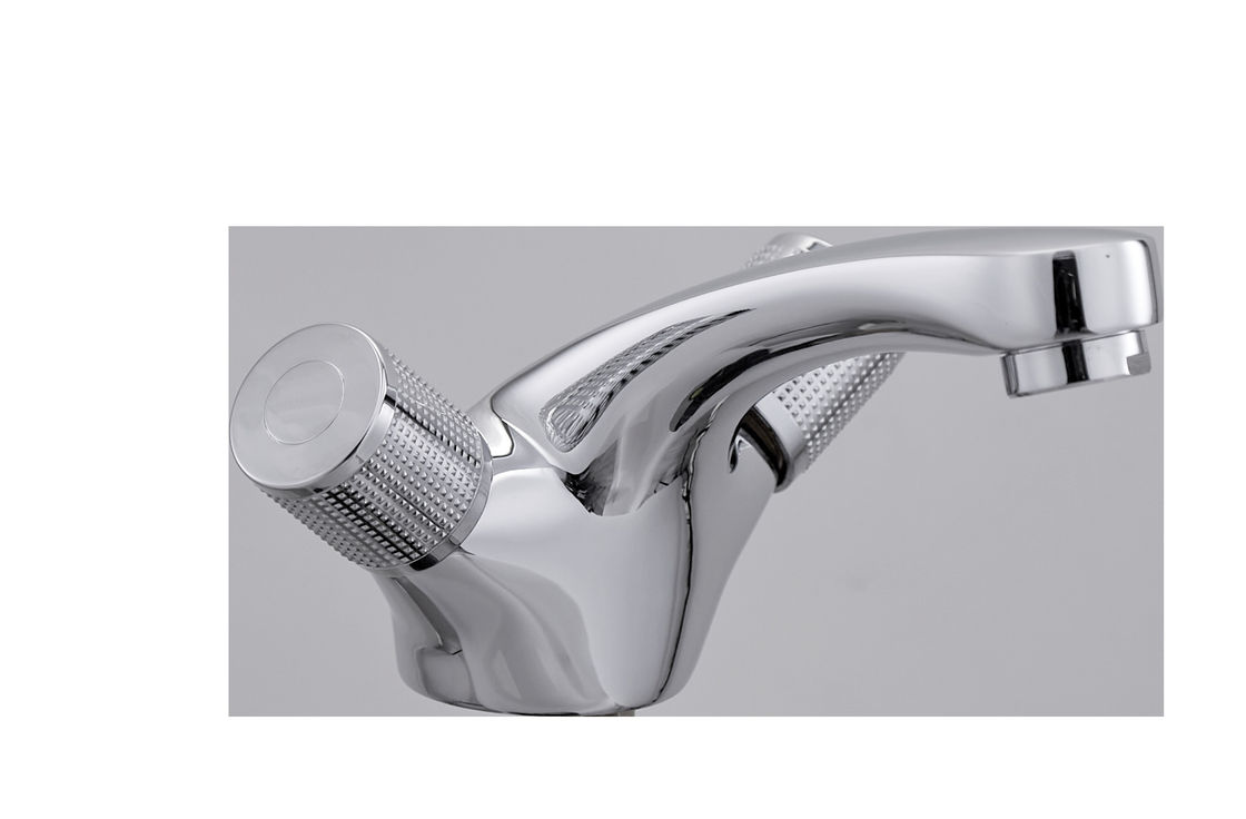 Chrome Finish Brass Material Basin Mixer Faucet For Bathroom T8063D