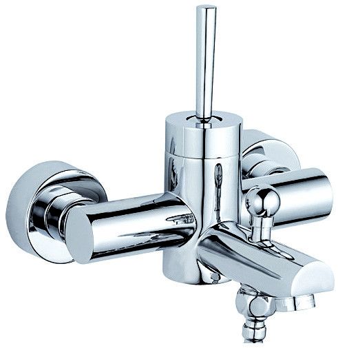 Wall Mounted Single Handle Bath Shower Mixer Faucet T8071