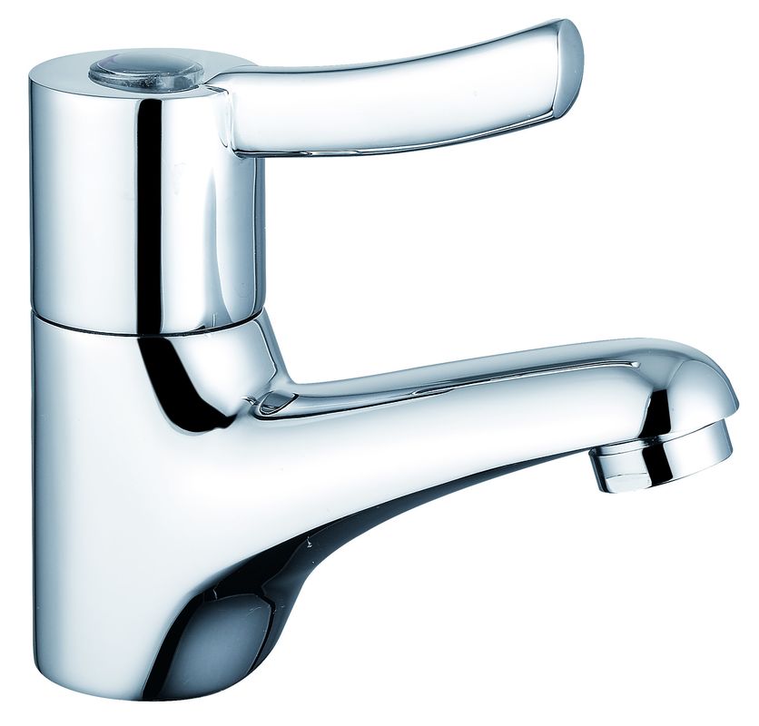 Contemporary Style Bathroom Mixer Faucet With Brass Material T80816