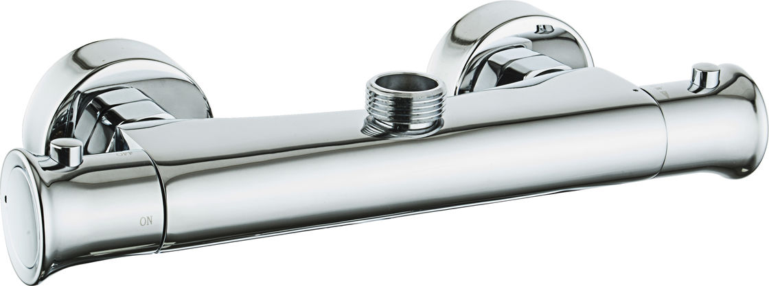 Polished Chrome Thermostatic Bath Mixer For Bathroom T80820