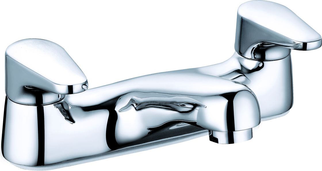 Stylish Chrome Brass Material Basin Mixer Faucet For Modern Bathroom T8314