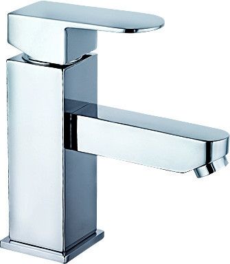 Modern Chrome Single Handle Brass  Wash Basin Mixer Faucet T8332