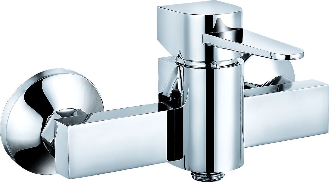 Single Handle Bath Wall Mounted Shower Mixer Faucet For Bath T8374A