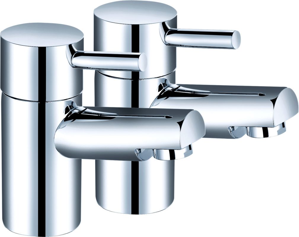 Polished Chrome Single Handle Bathroom Mixer Faucet for Modern Style T8205