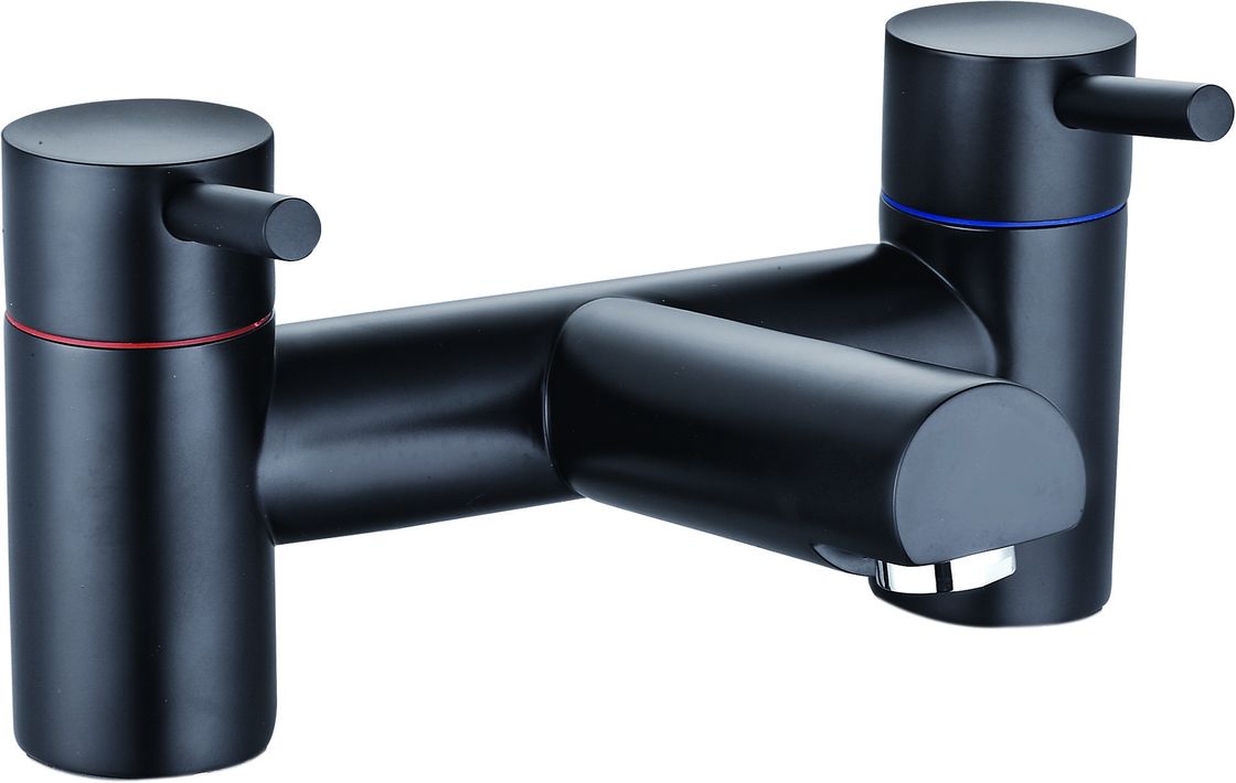 Modern Black Bathroom Mixer Faucet With Ceramic Valve For Bath T8204B